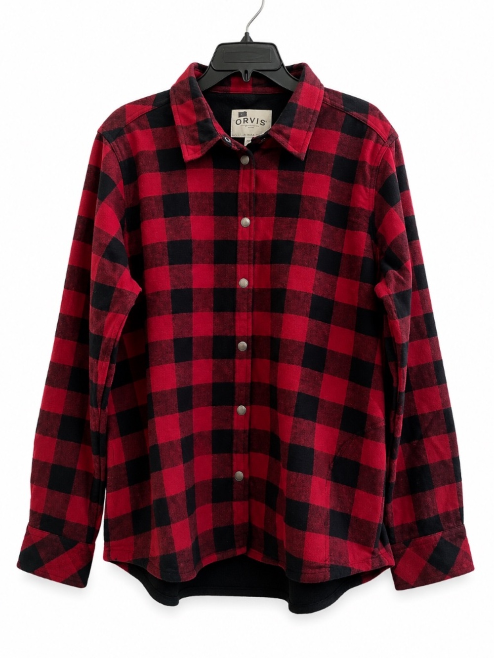 𝅺ORVIS‎ Buffalo Check Plaid Shacket Jacket Fleece Lined Lumberjack Outdoors XXL